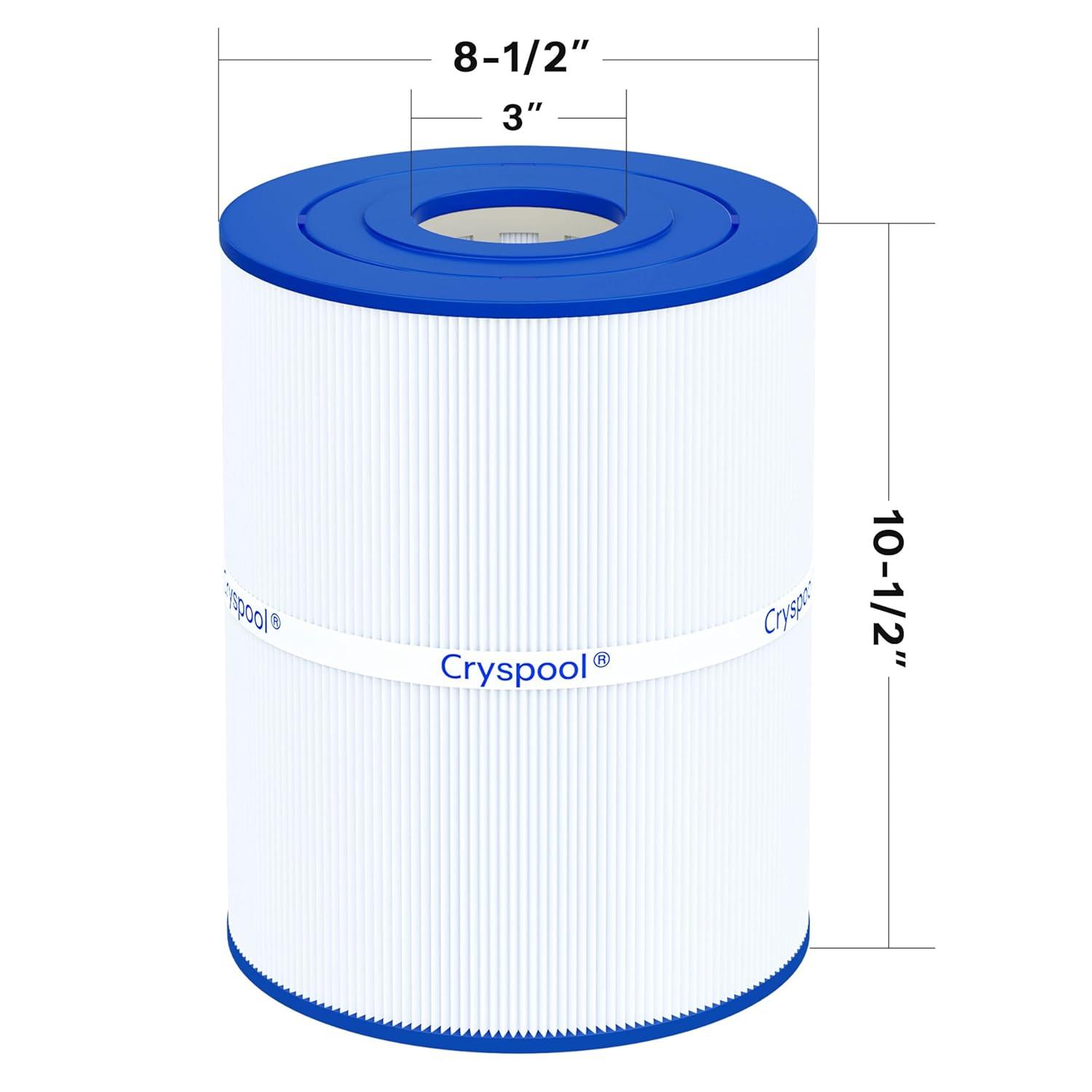 Cryspool pwk65 Compatible with Watkins 31114, Hot Spot spa Filter,Unicel C-8465, Filbur FC-3960, 71827, 71828, Watkins 65 sq.ft hot tub Filter, 1 Pack