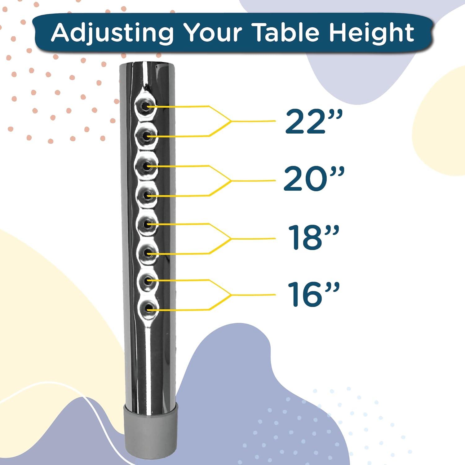 AS WE GROW Rectangular Adjustable Table