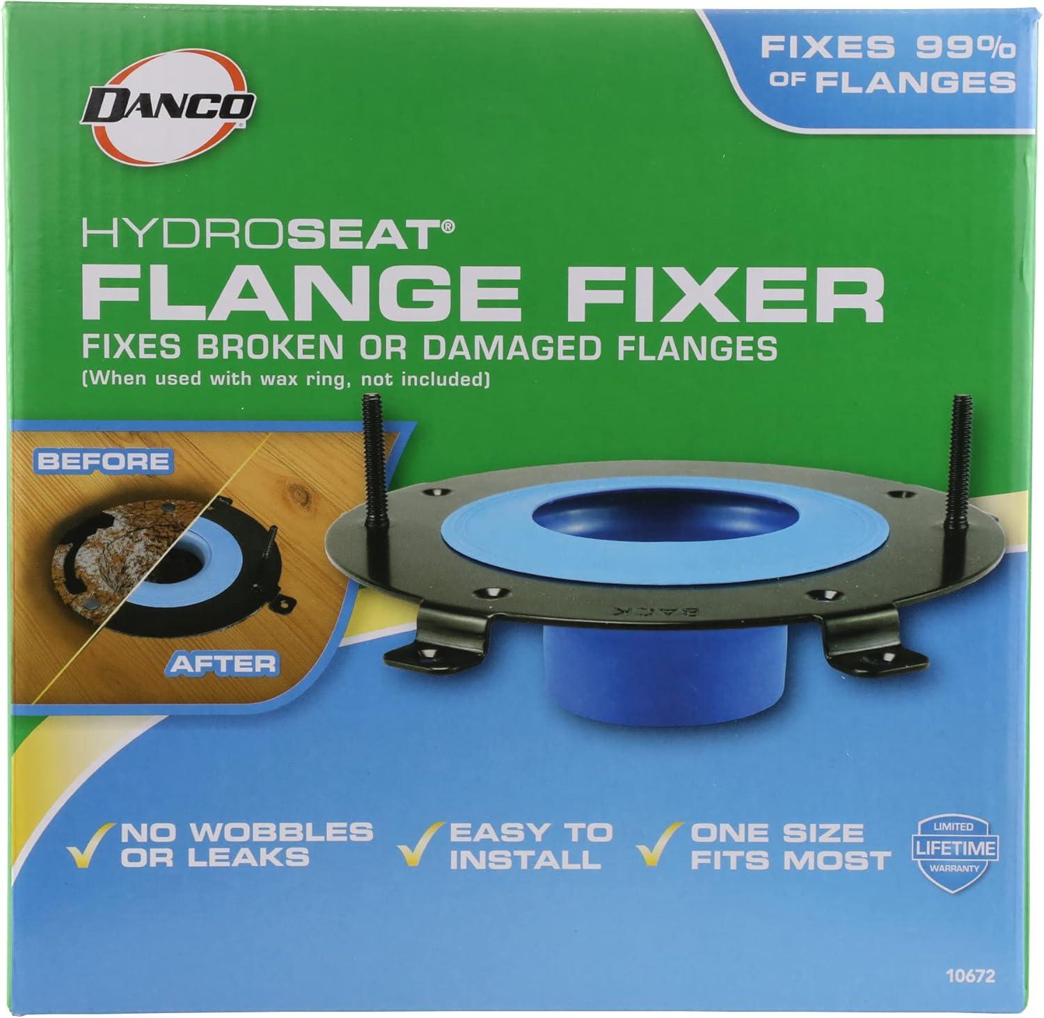 Danco Hydroseat Toilet Flange Repair Kit, New (10672X)