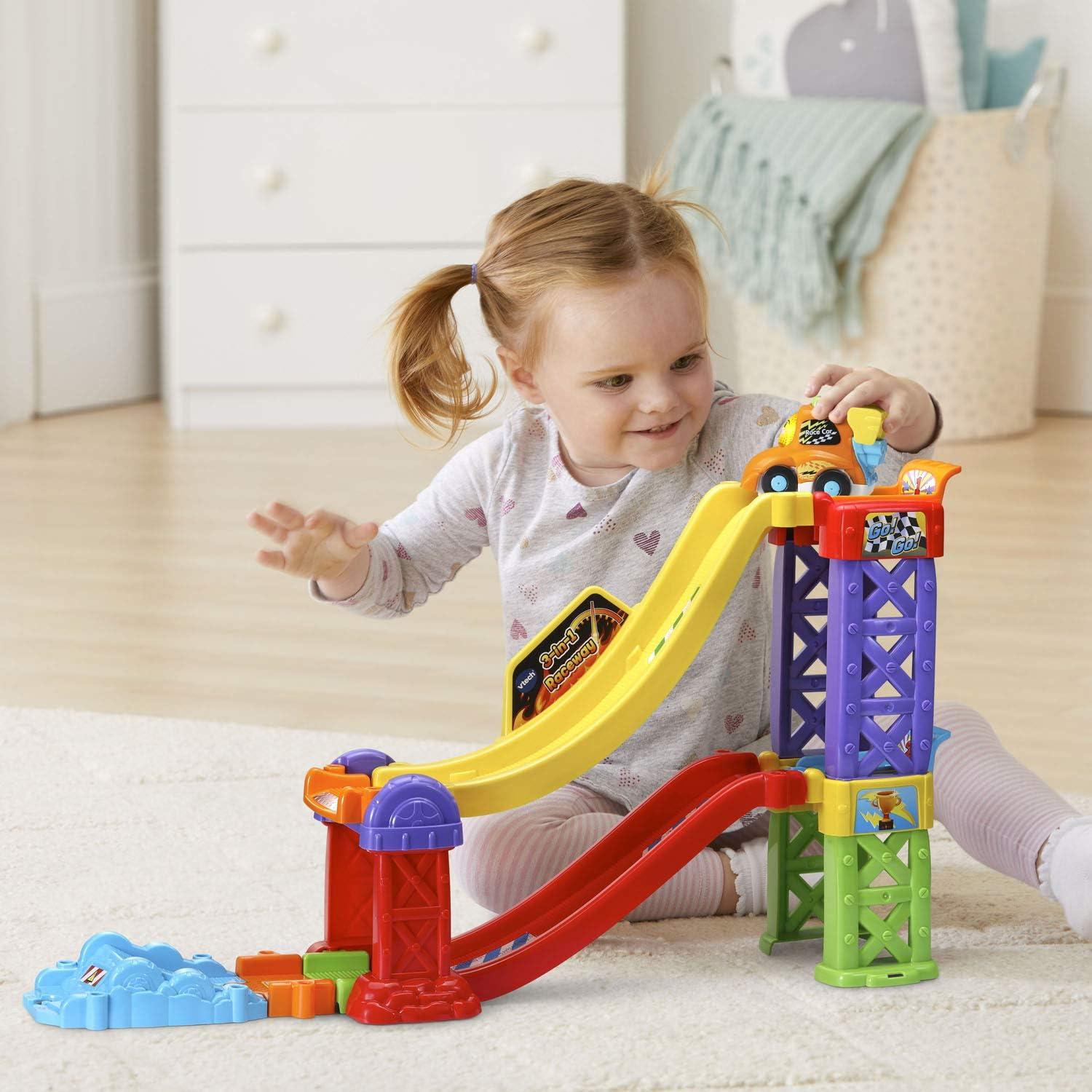 VTech® Go! Go! Smart Wheels® 3-in-1 Launch & Go Raceway™ With Race Car