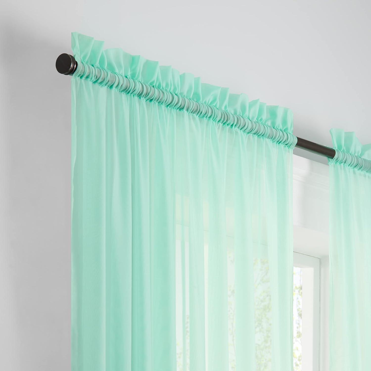 Pairs to Go™ Victoria Voile curtain panel pair