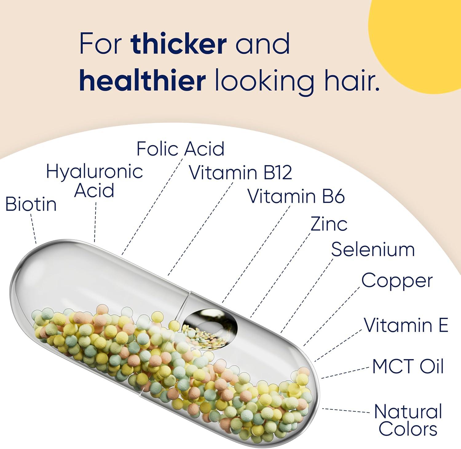 Moerie Ultimate Hair Growth Biotin & Mineral Vegan Capsules