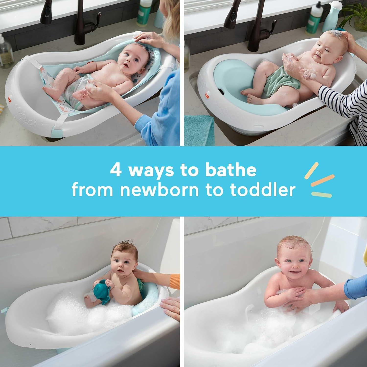 Fisher-Price 4-in-1 Sling 'n Seat Tub, Pacific Pebble