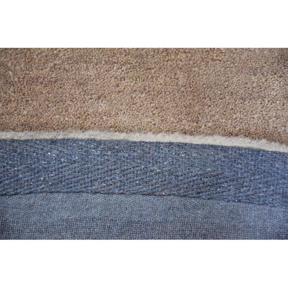 Rugsotic Carpets Hand Tufted Wool Eco-Friendly Area Rugs - 5'x8', Rectangle, Camel, Modern Contemporary Design, High Pile Handmade Anti Skid Rugs for Living Room, Bed Room (K00219)