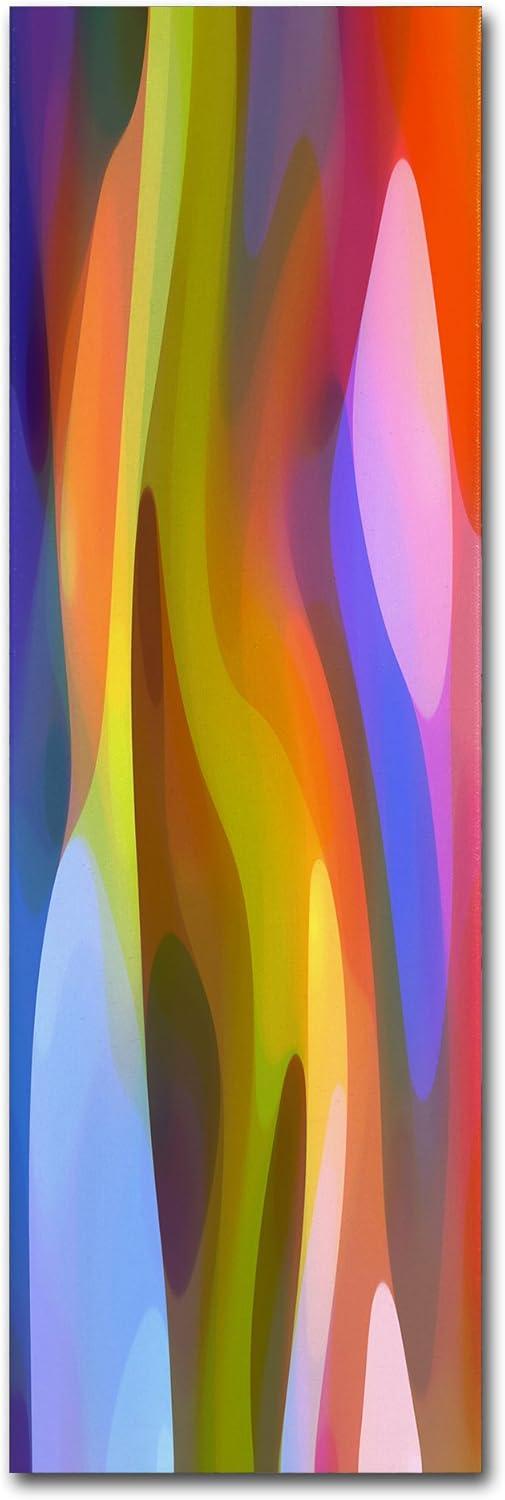 Trademark Fine Art -Amy Vangsgard 'Dappled Light Panoramic Vertical 1' Canvas Art