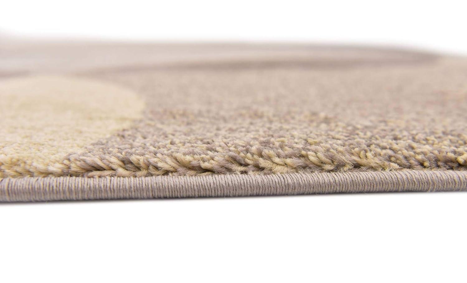 Unique Loom 8' 0 x 10' 0 Gray Chromatic Seaside Area Rug