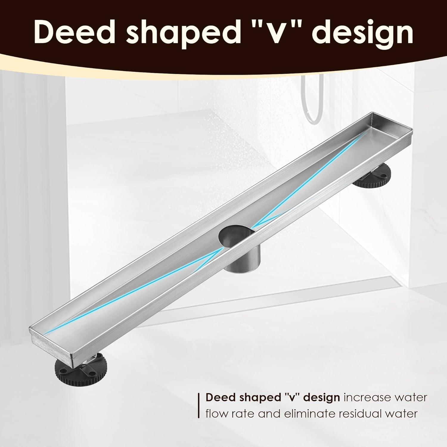 VIBRANTBATH FD06-N-24 1 24'' W Linear Grid