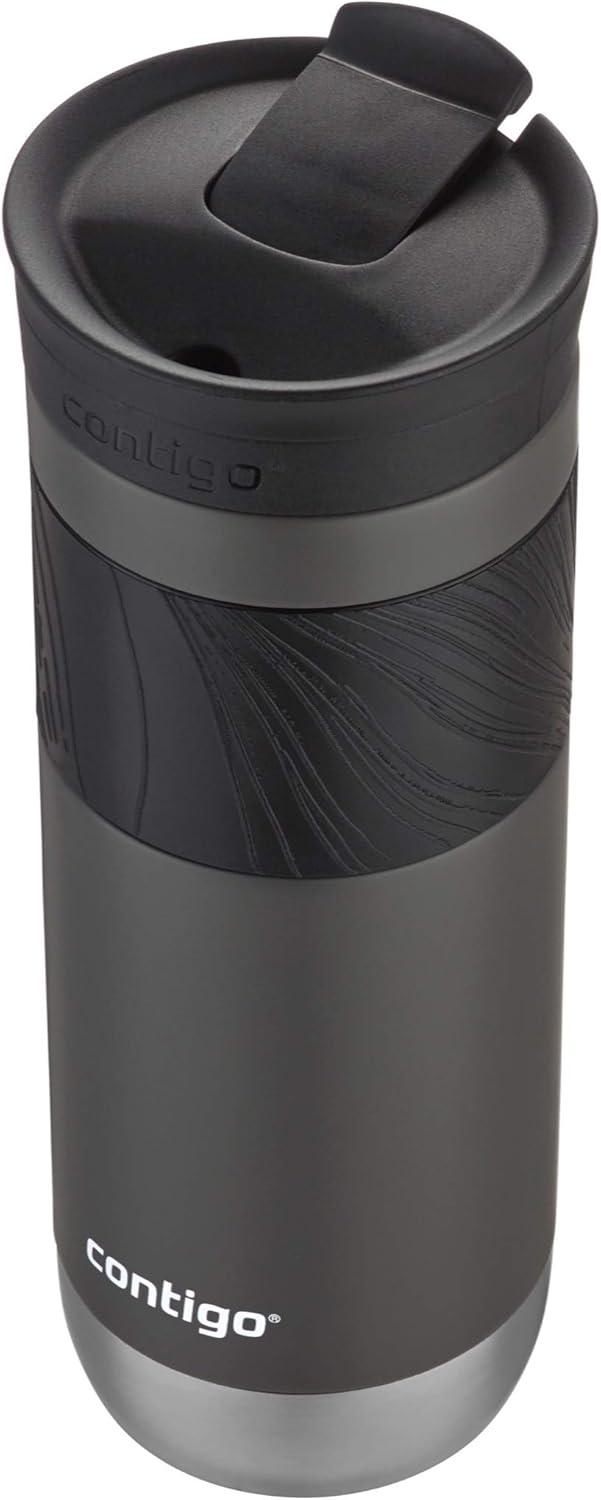 Contigo Byron 2.0 Stainless Steel Travel Mug with SNAPSEAL Lid and Grip, 20oz., 2 Pack