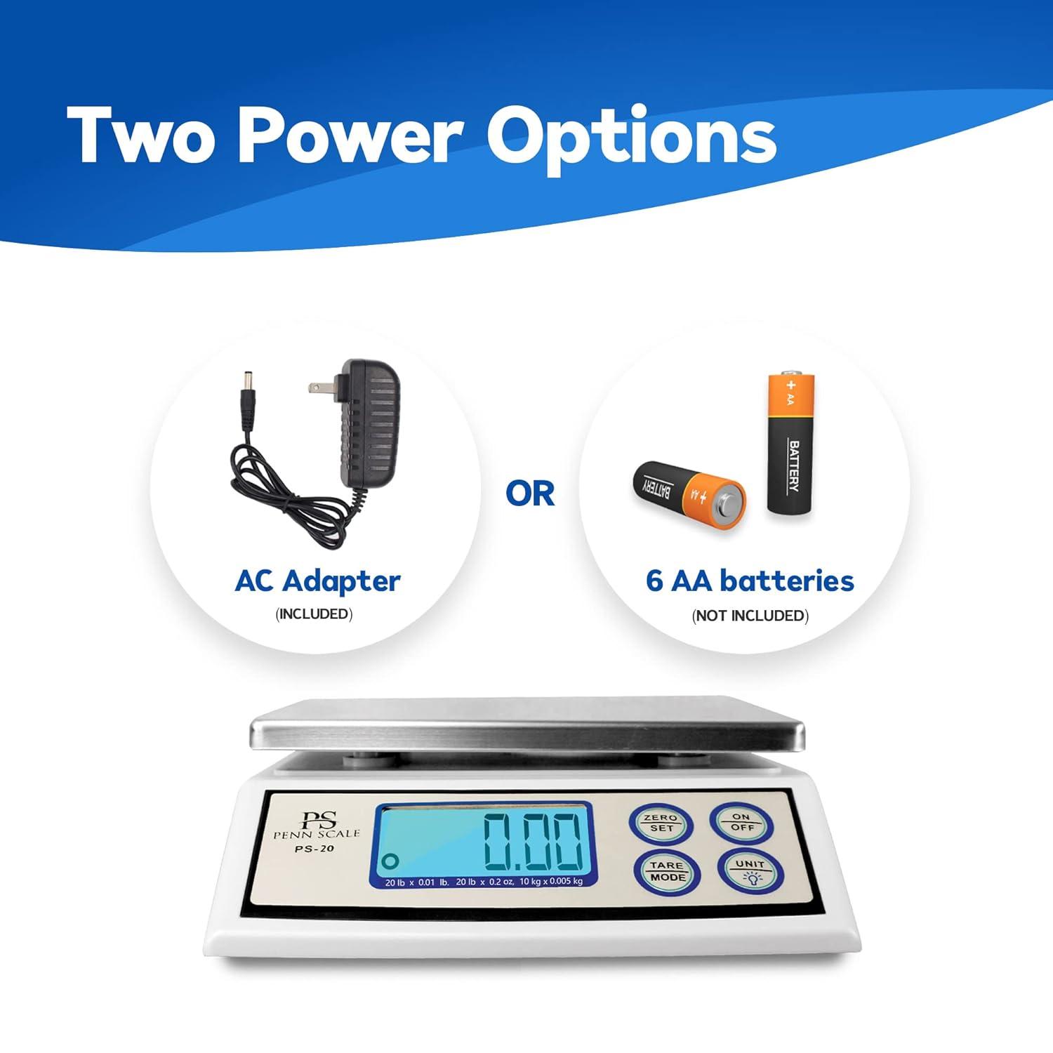 Penn Scale PS-20 20 lb. Portion Scale