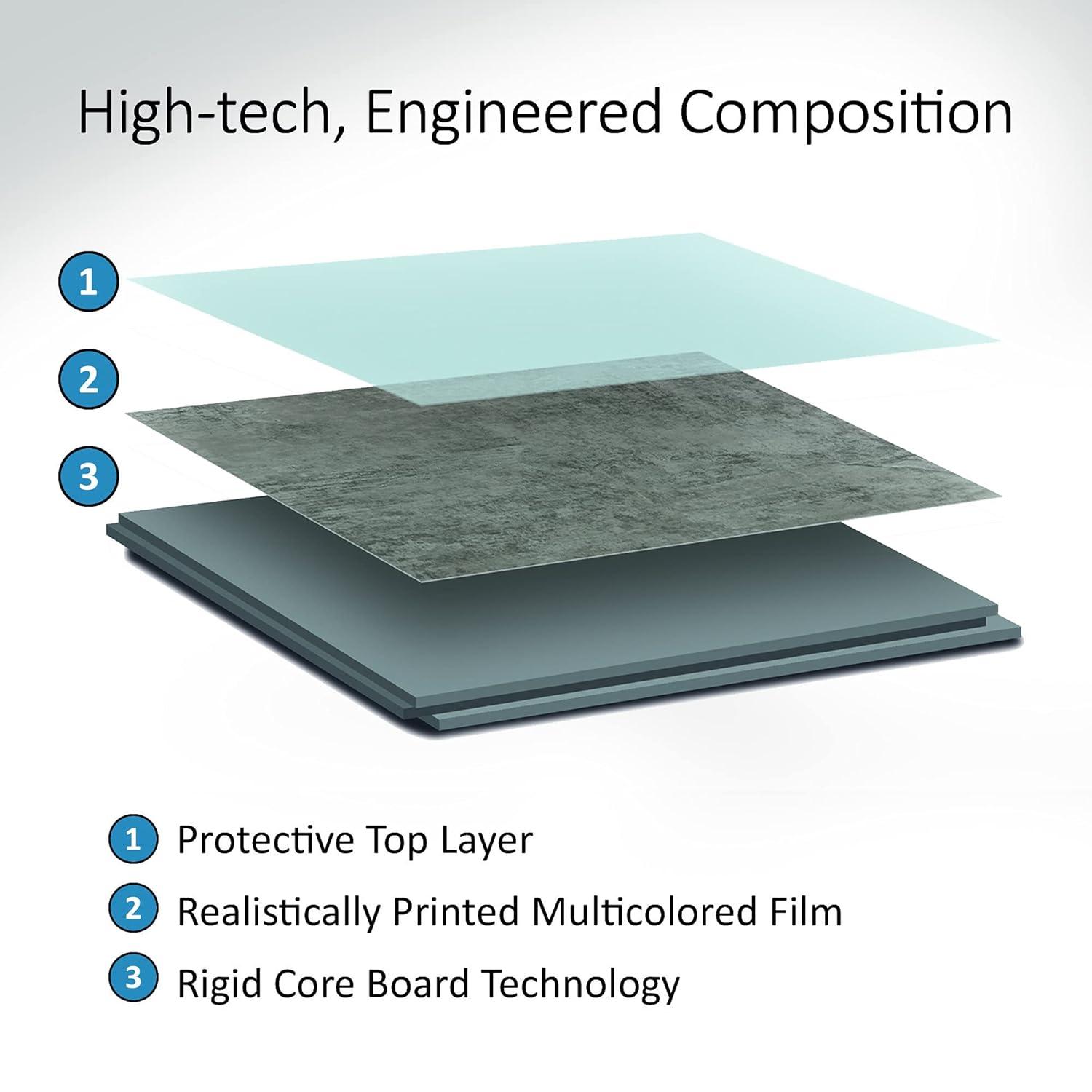 Palisade 22.8 in. x 7.31 in. Interlocking Vinyl Waterproof Wall/Backsplash Tiles
