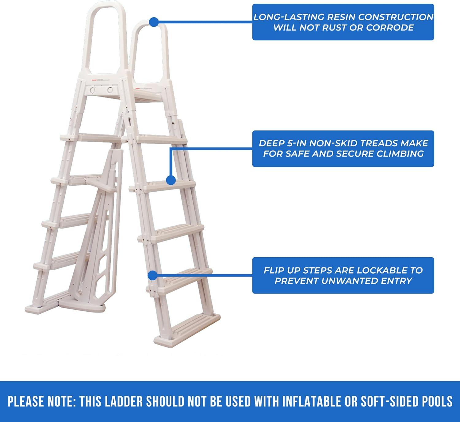 Blue Wave A-Frame Flip Up Ladder