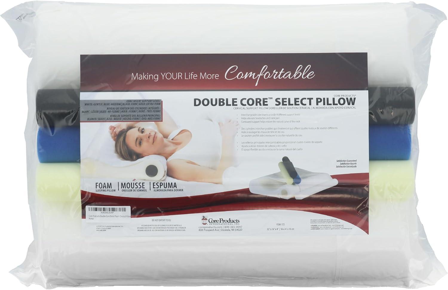 Core Products Double Core Select Foam Cervical Pillow