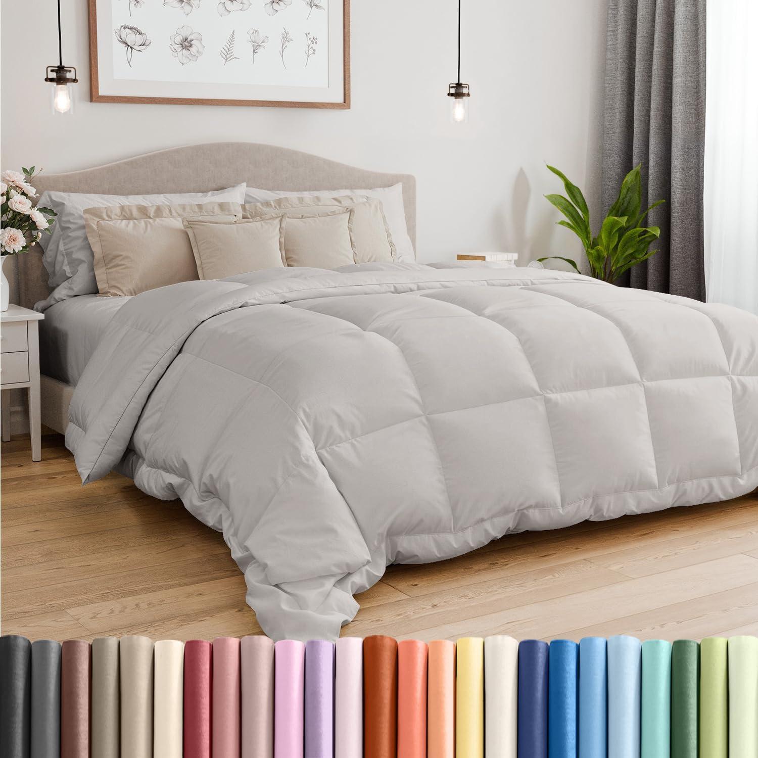 CGK Linens Premium Quality Goose Down Alternative Comforter - Warm & Lightweight
