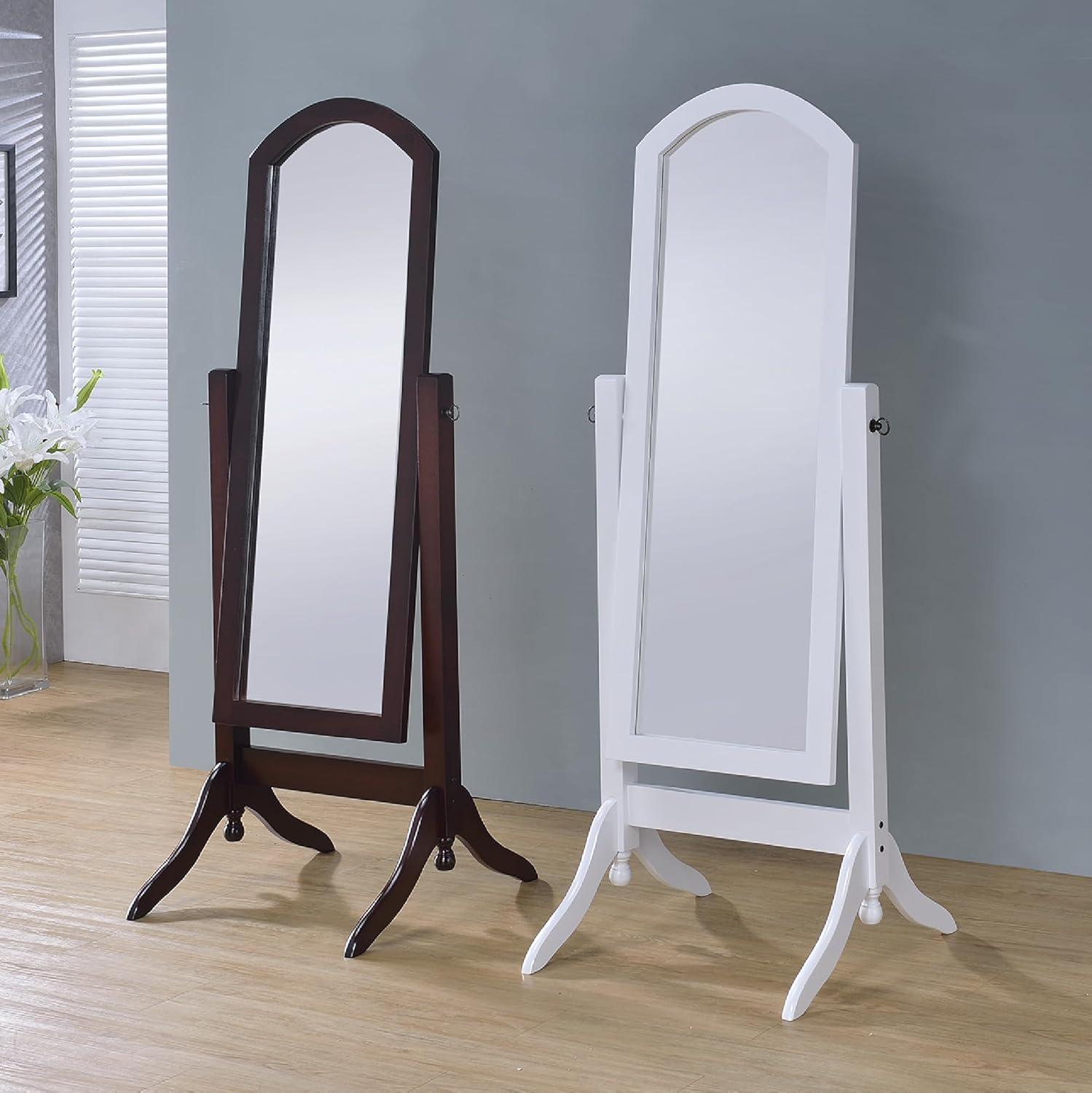 Barrington Cheval Floor Mirror - A/N Walnut Brown