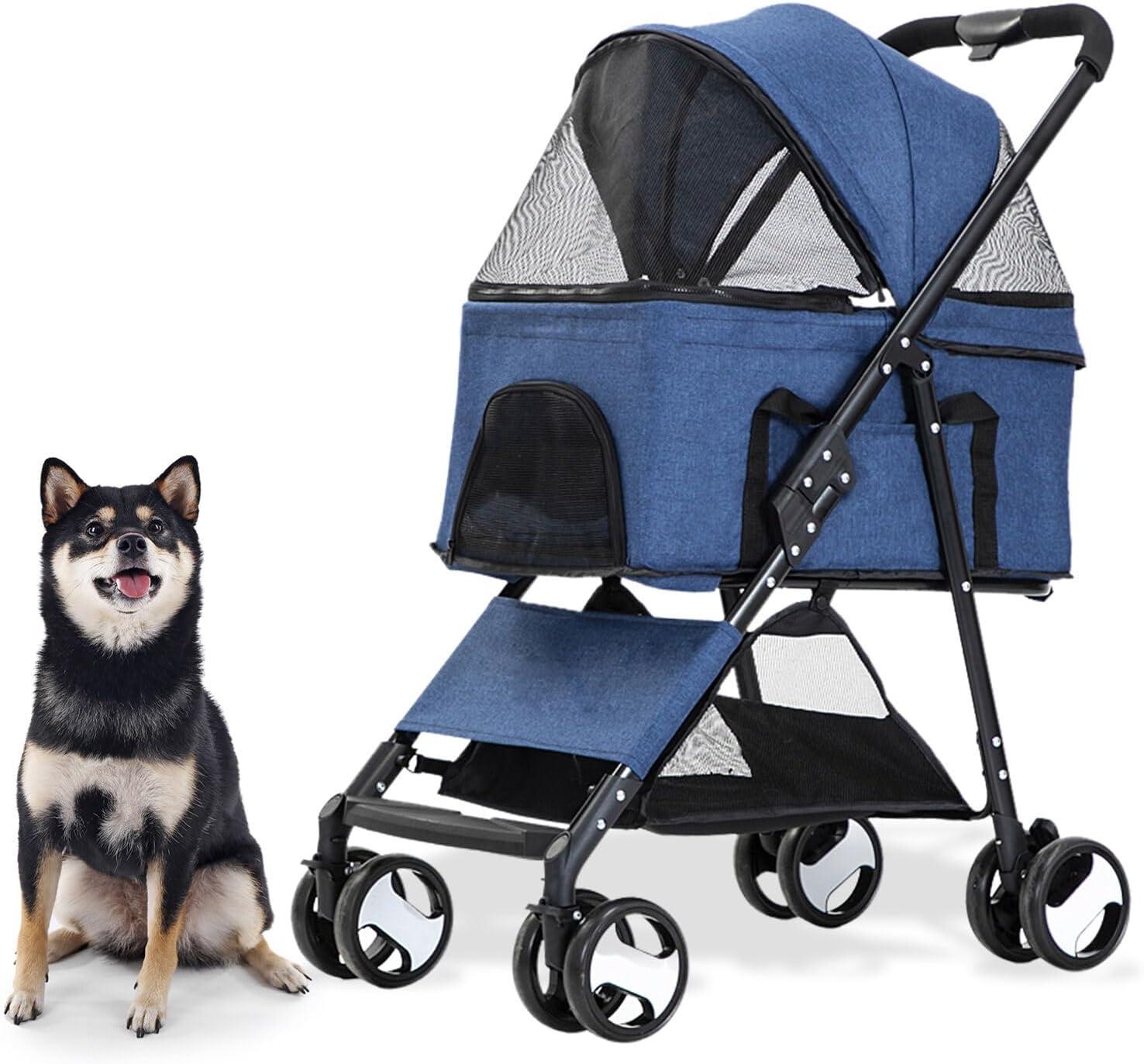 Foldable Pet Jogger Stroller
