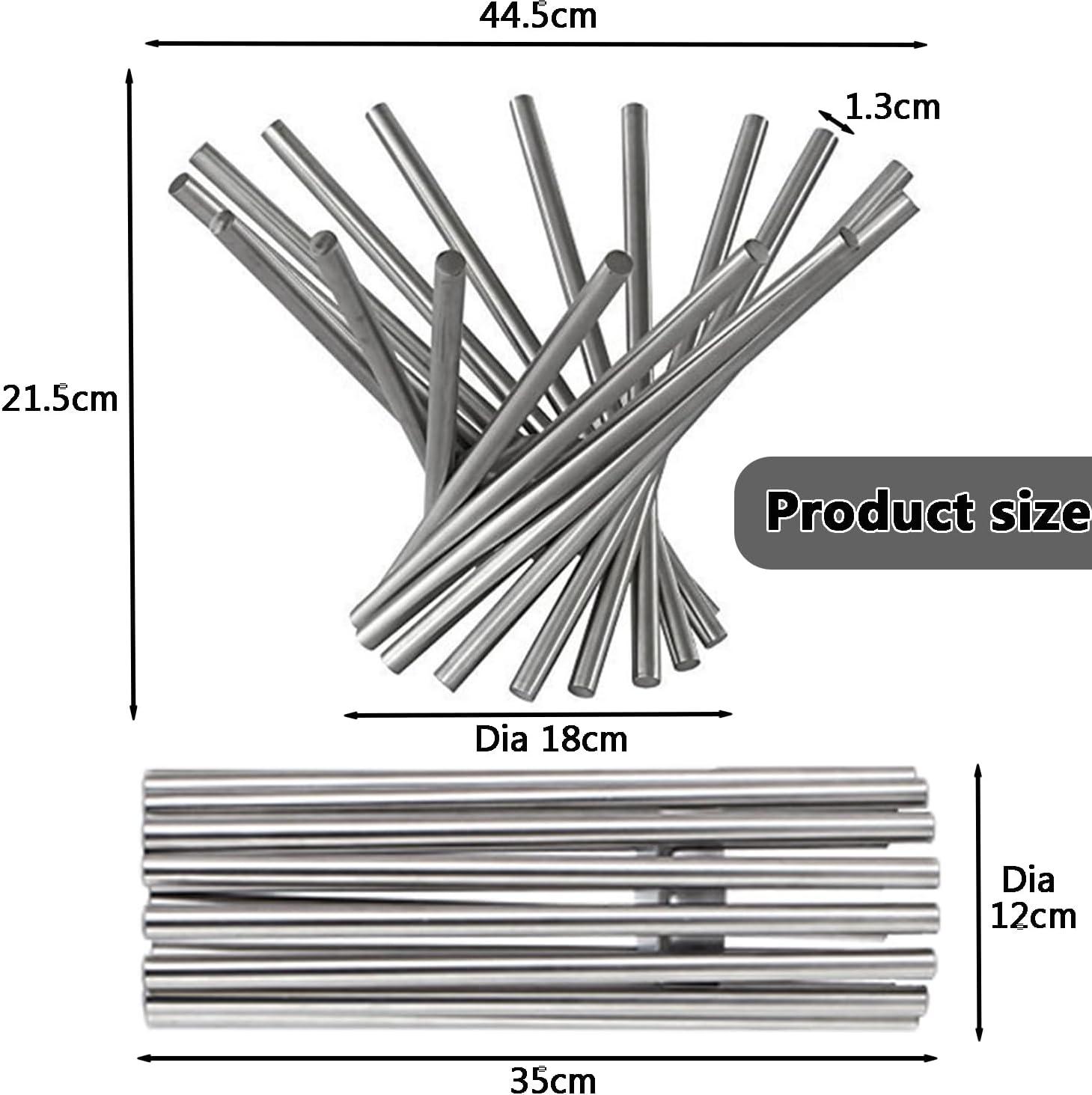 Large Stainless Steel Modern Foldable Fruit Basket