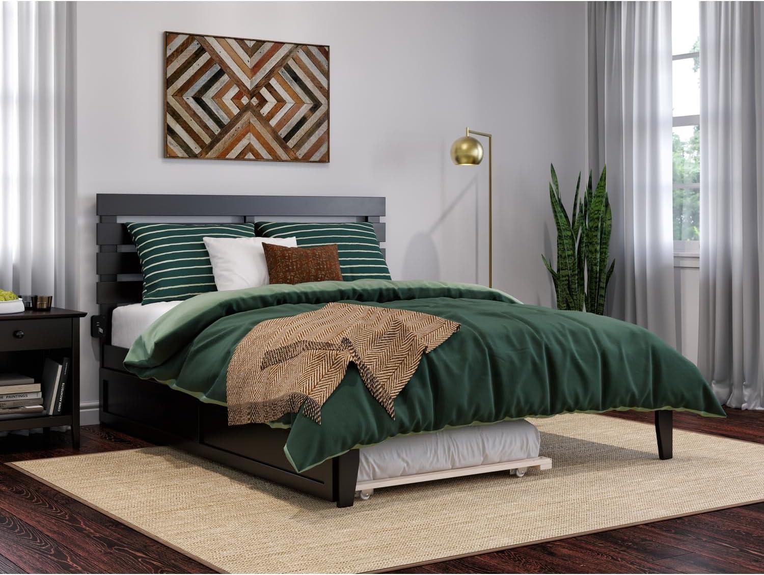 Oxford Bed with USB Turbo Charger and Trundle - AFI