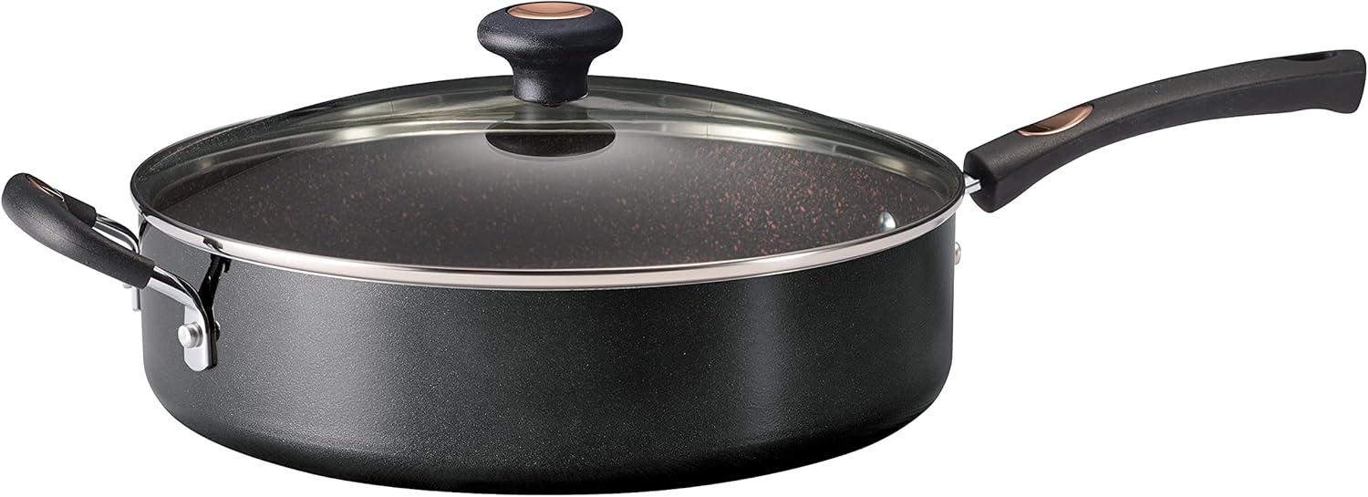 Tramontina Tramontina 5.5 qt. Non-Stick Aluminum Saute Pan with Lid