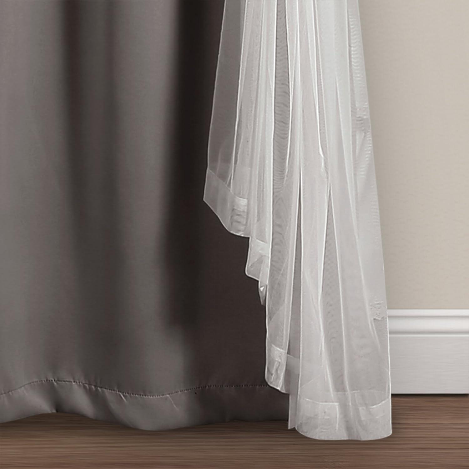 Polyester Blackout Curtain Pair (Set of 2)