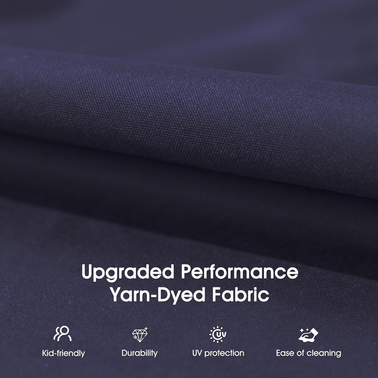 PURPLE LEAF 3 -person Gray Steel Outdoor Swing