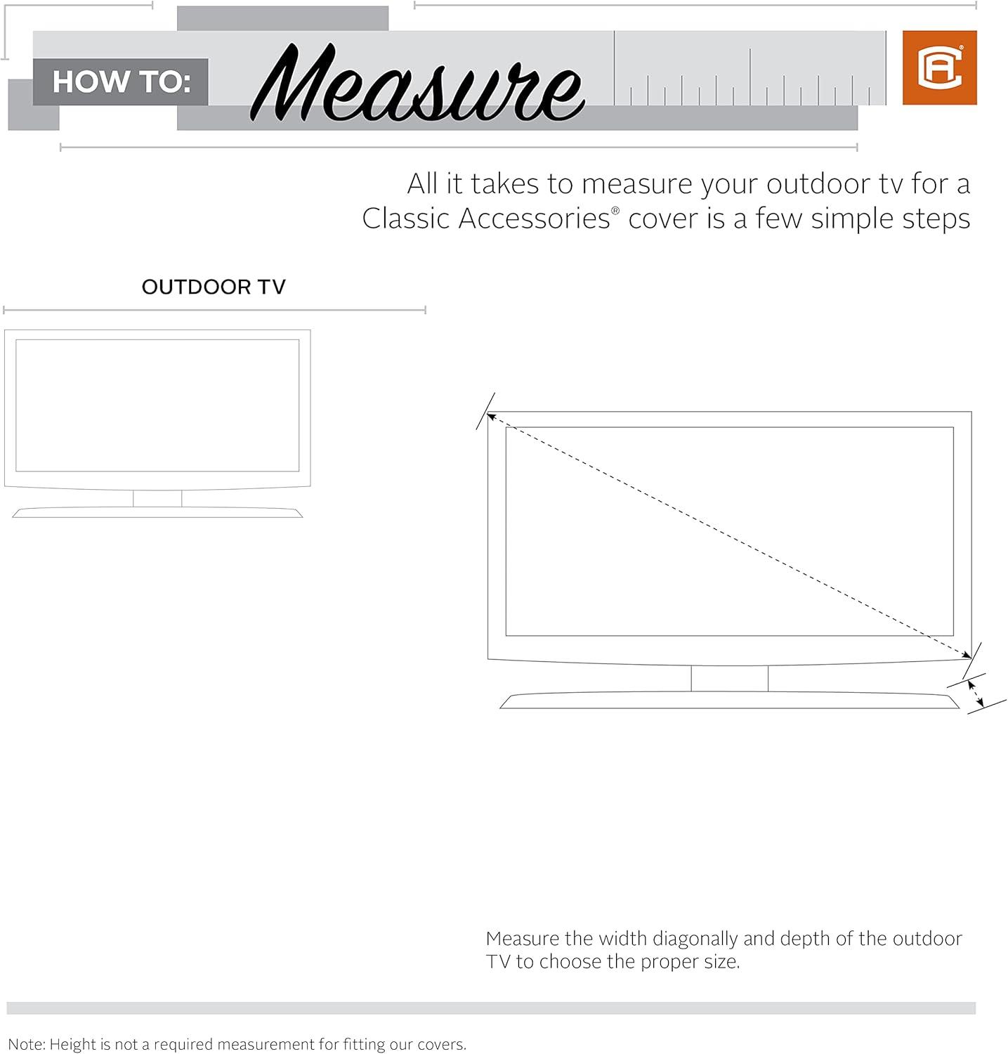 Classic Accessories Classic Accessories 5'' W TV Enclosure