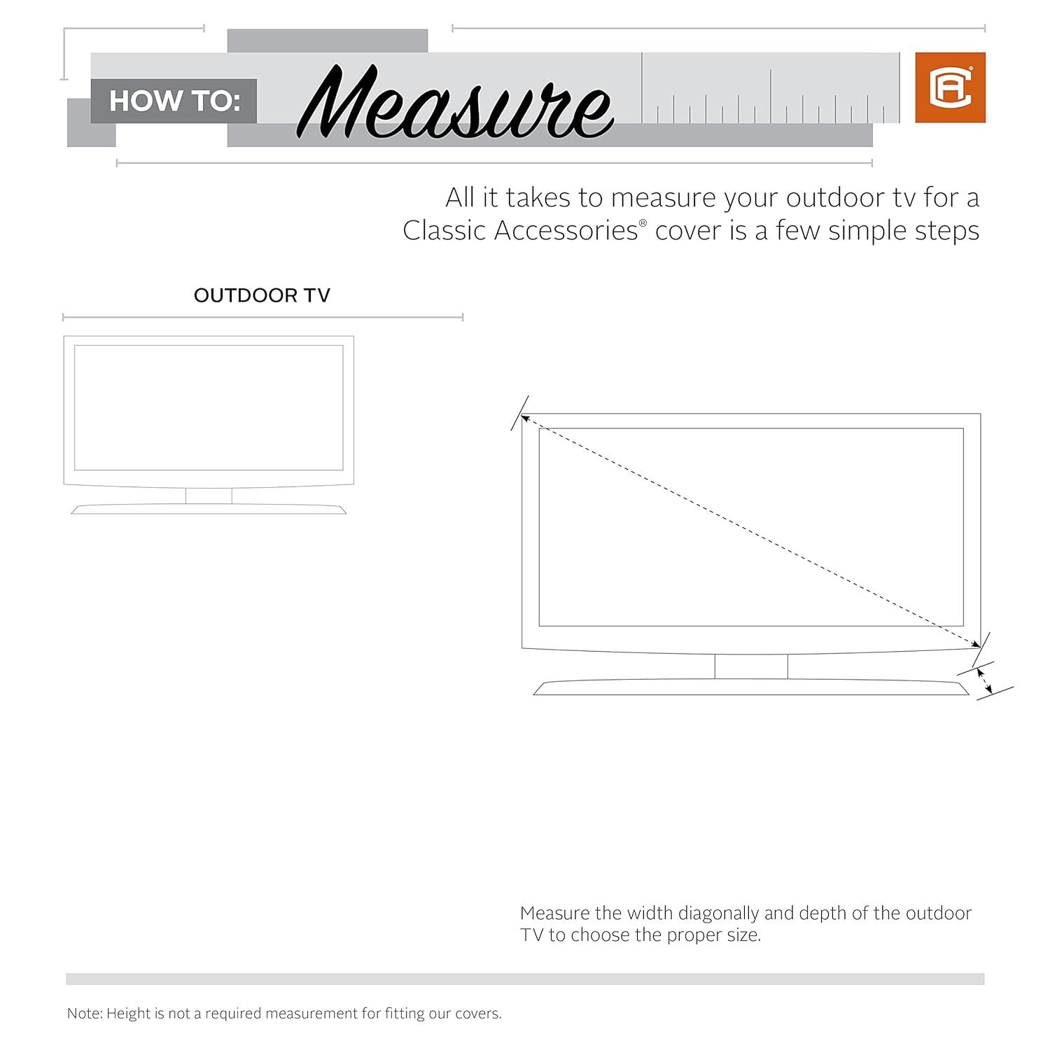 Classic Accessories Classic Accessories 5'' W TV Enclosure