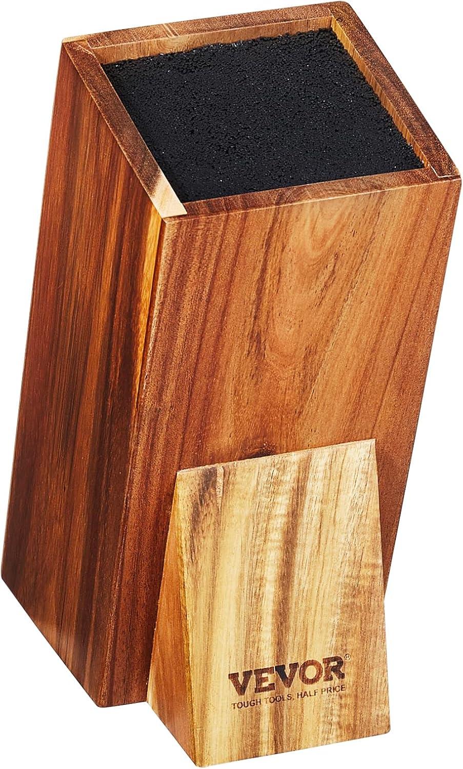 Acacia Wood Magnetic Knife Holder with Enhanced Magnet