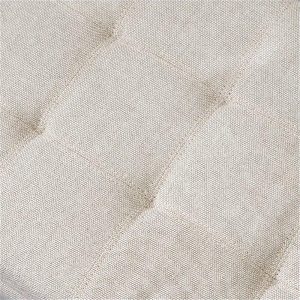 Brighton Linen Storage Ottoman Ivory - Christopher Knight Home