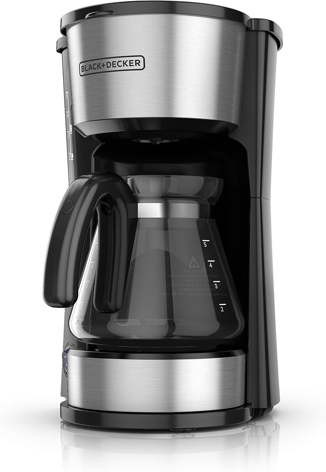 Black + Decker 5-Cup 4-in-1 Station Coffee Maker