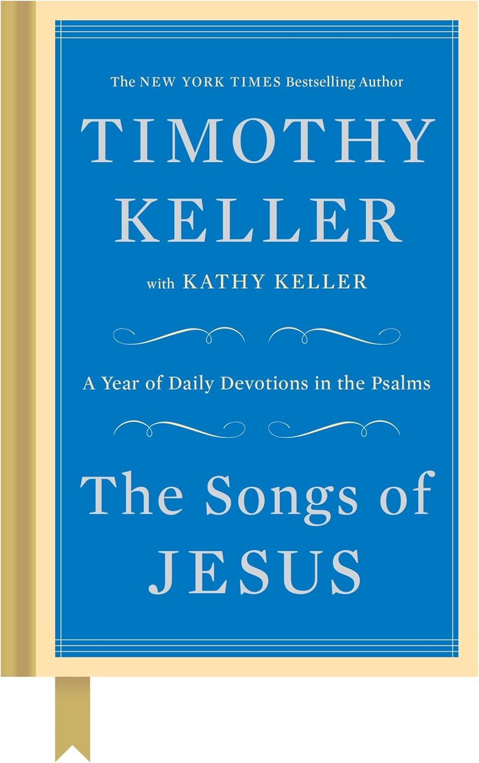 The Songs of Jesus Blue Hardcover Daily Devotional