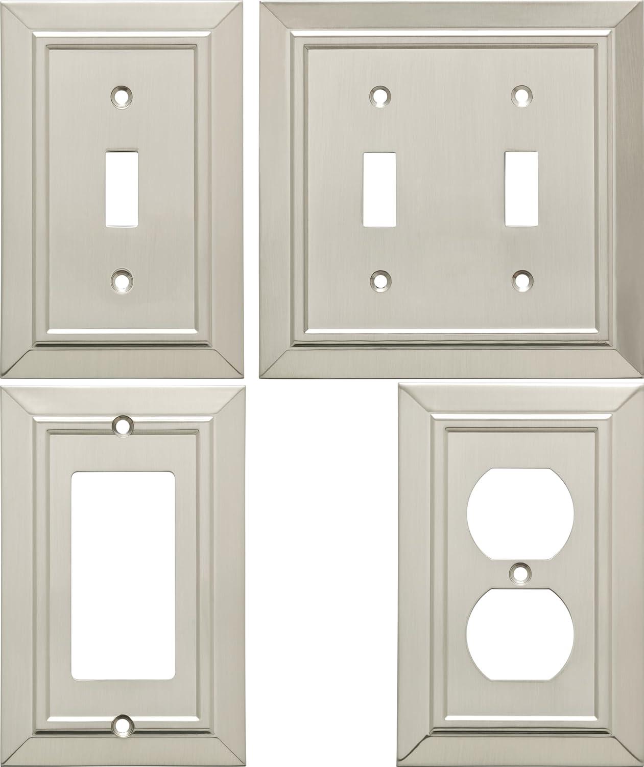 Classic Architecture 1-Gang Duplex Outlet Wall Plate