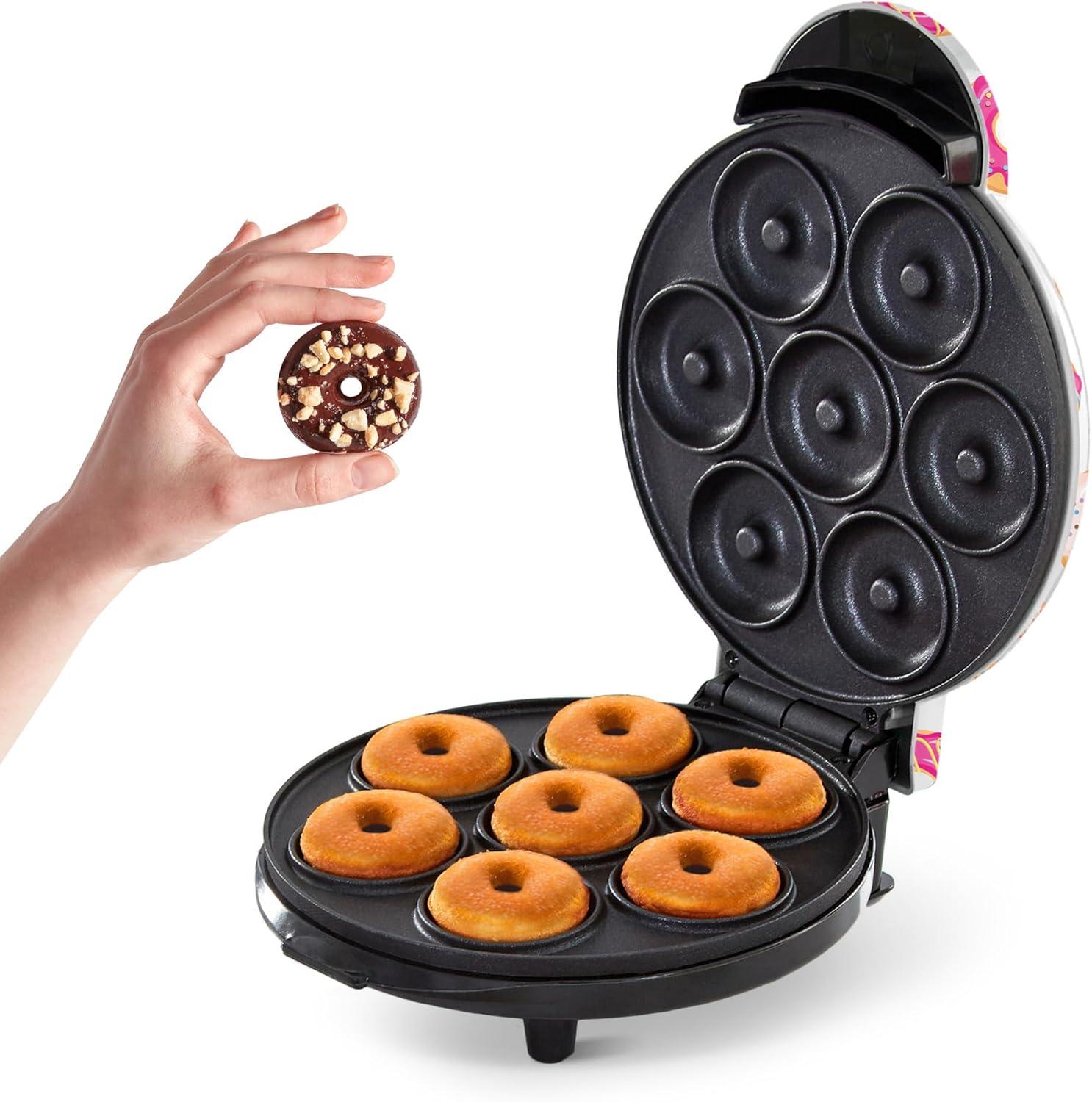 Dash DDM007GBDP04 Mini Donut Maker Machine, White