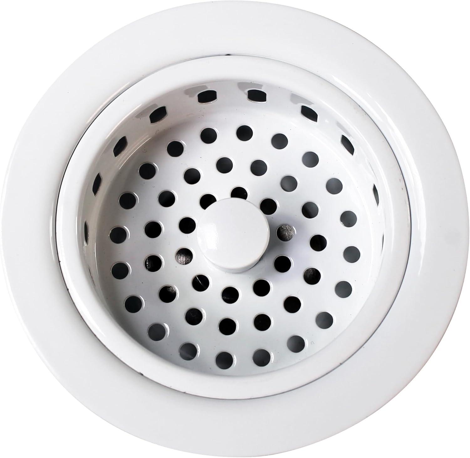 Solid Brass Style Kitchen Sink Basket Strainer