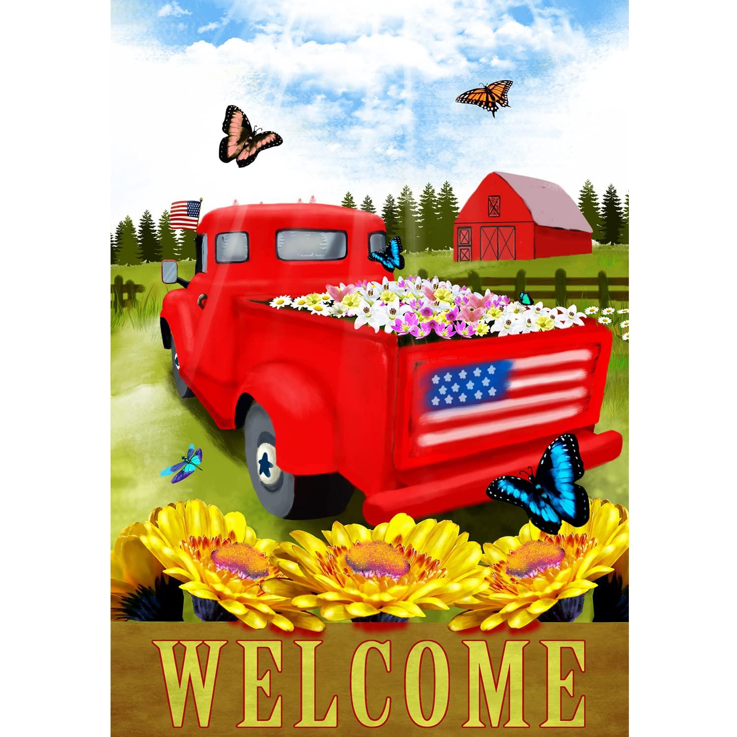 America Forever Flags 12.5" x 18" Polyester Summer Outdoor Flag