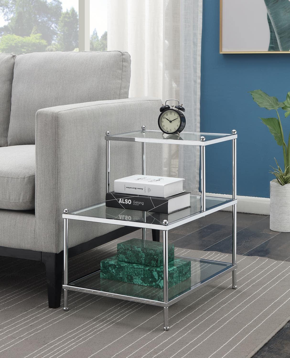 Royal Crest 3 Tier Step End Table
