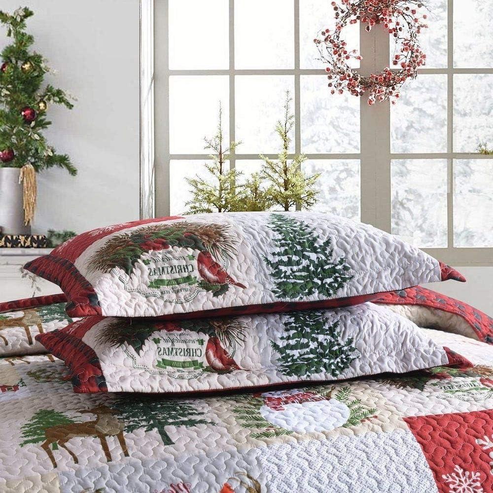 MarCielo Plaid Quilt Set