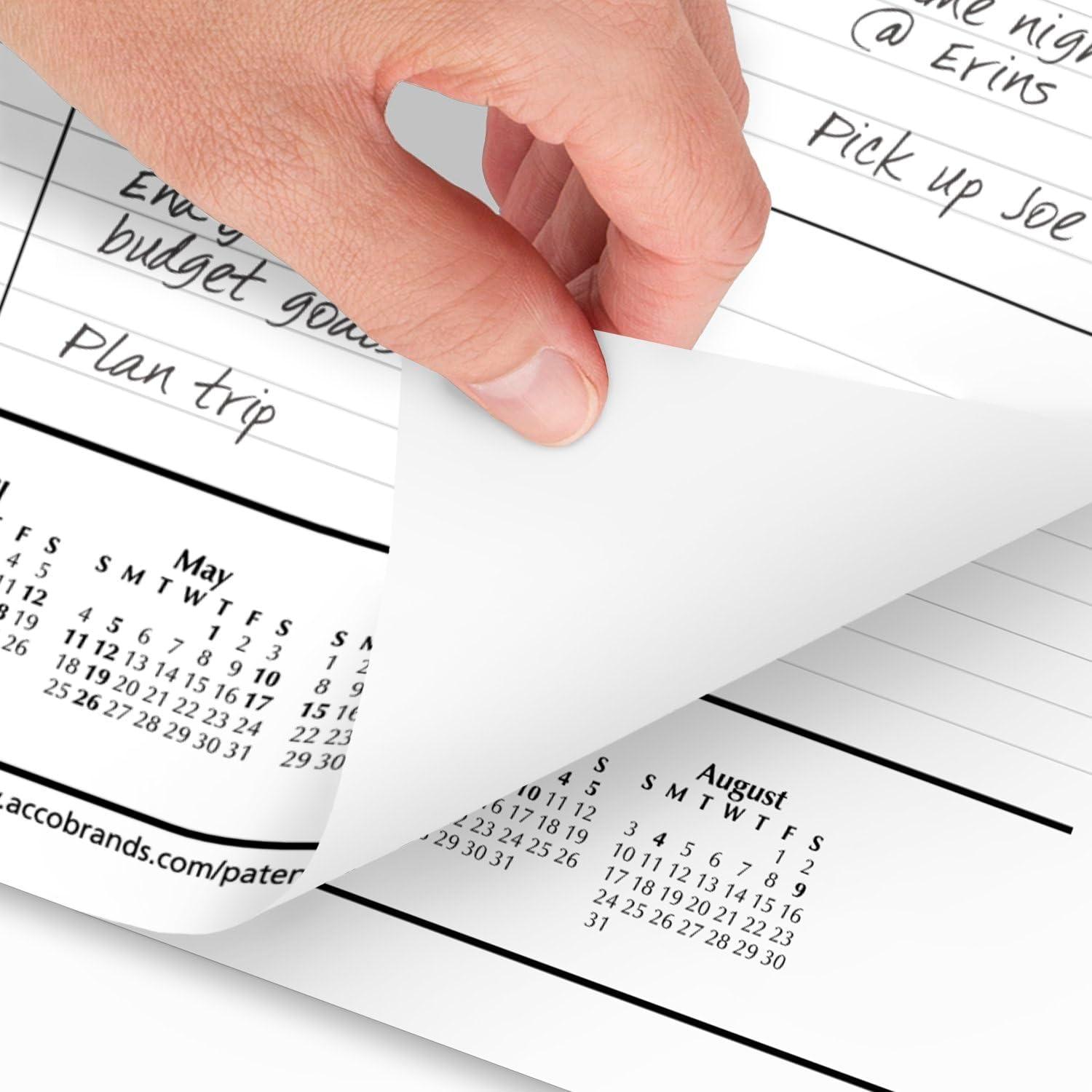 AT-A-GLANCE Academic 2024-2025 Monthly Desk Pad Calendar Standard 21 34 x 17 -