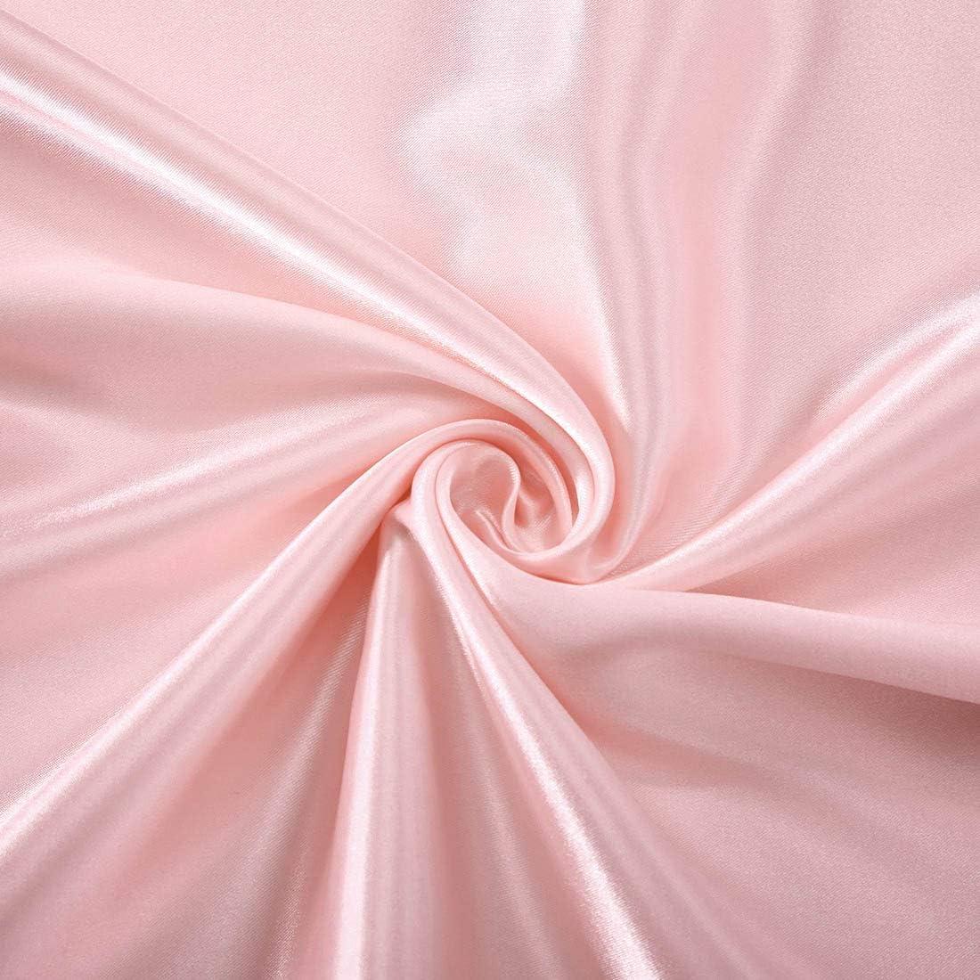 Blush Pink Queen Satin Deep Pocket Bed Sheet Set