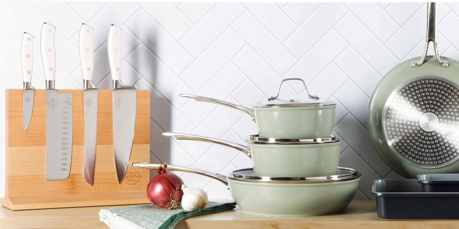 Sur La Table Kitchen Essentials Sur La Table Kitchen Essentials Tasting Kitchen 5 Piece Stainless Steel Knife Block Set