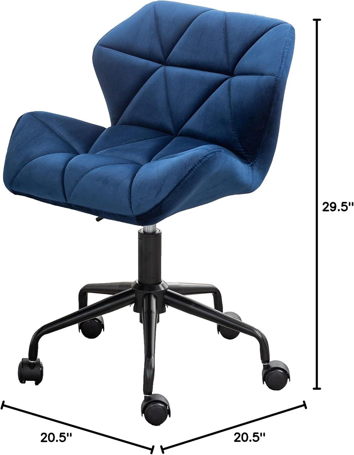 Velvet Office Chair