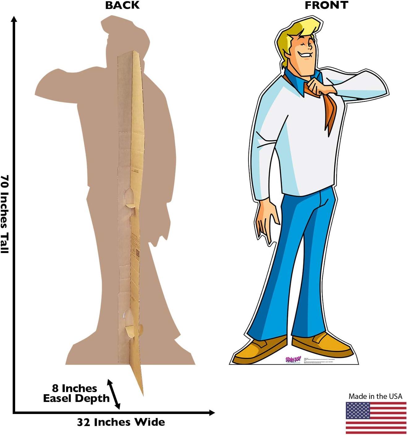 Fred Scooby-Doo Mystery Incorporated Life-Size Cardboard Standup