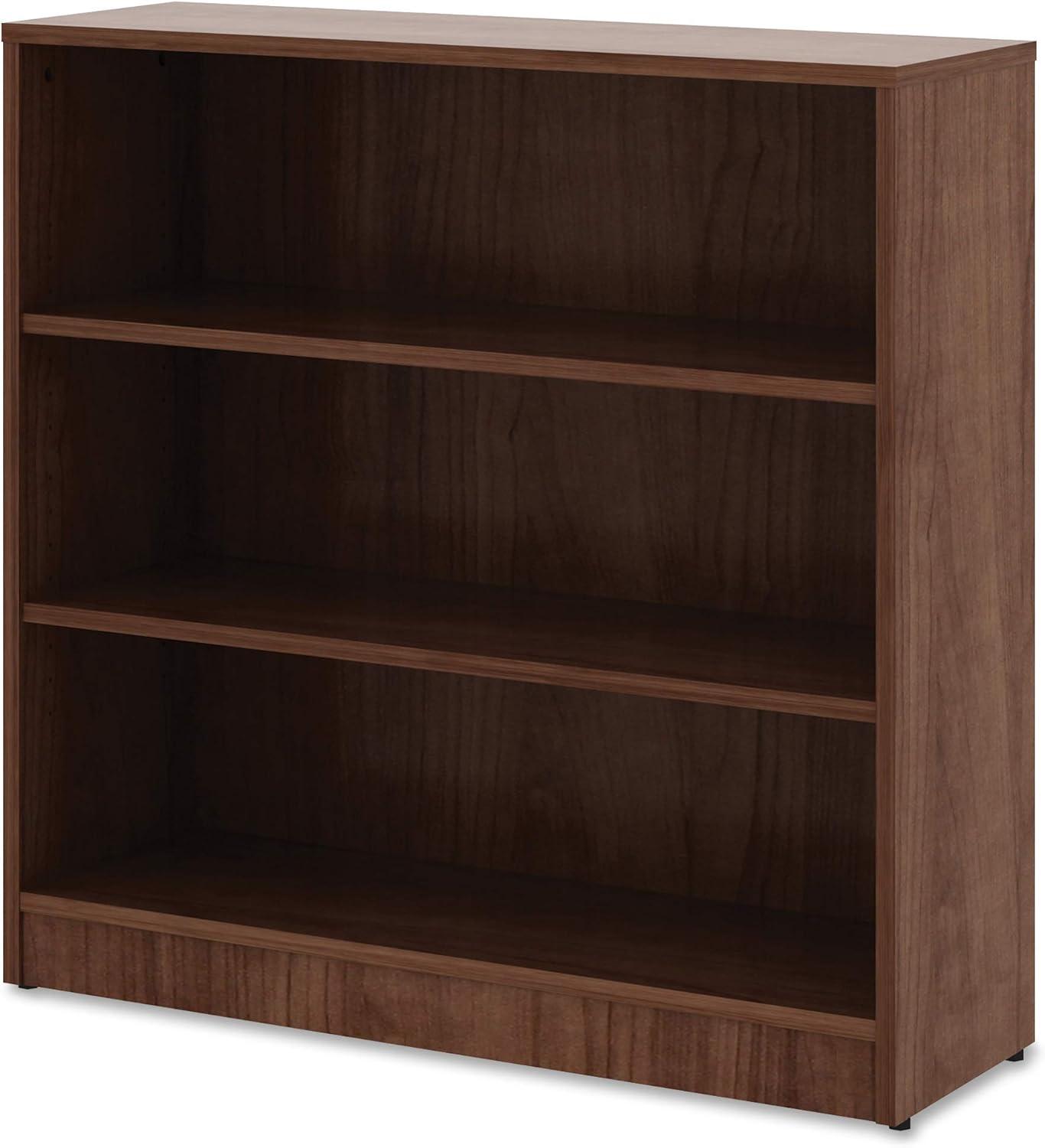 HYOHPOE Walnut Laminate Bookcase  36" x 36" x 12"