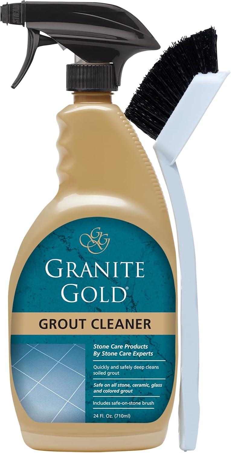 Granite Gold 24 oz Grout Cleaner with Brush