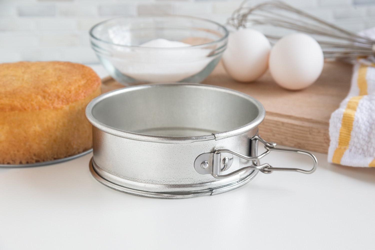 5-Inch Round Stainless Steel Springform Cake Pan