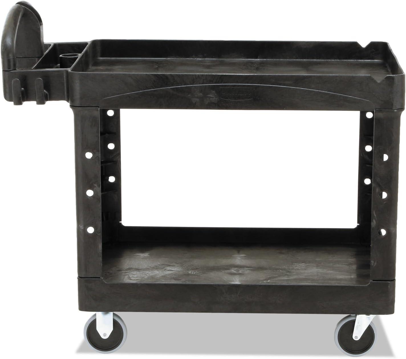 Rubbermaid Utility Cart HD 2 Shelf 16"X30" #647399
