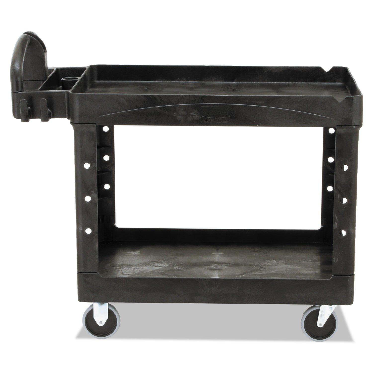Rubbermaid Utility Cart HD 2 Shelf 16"X30" #647399