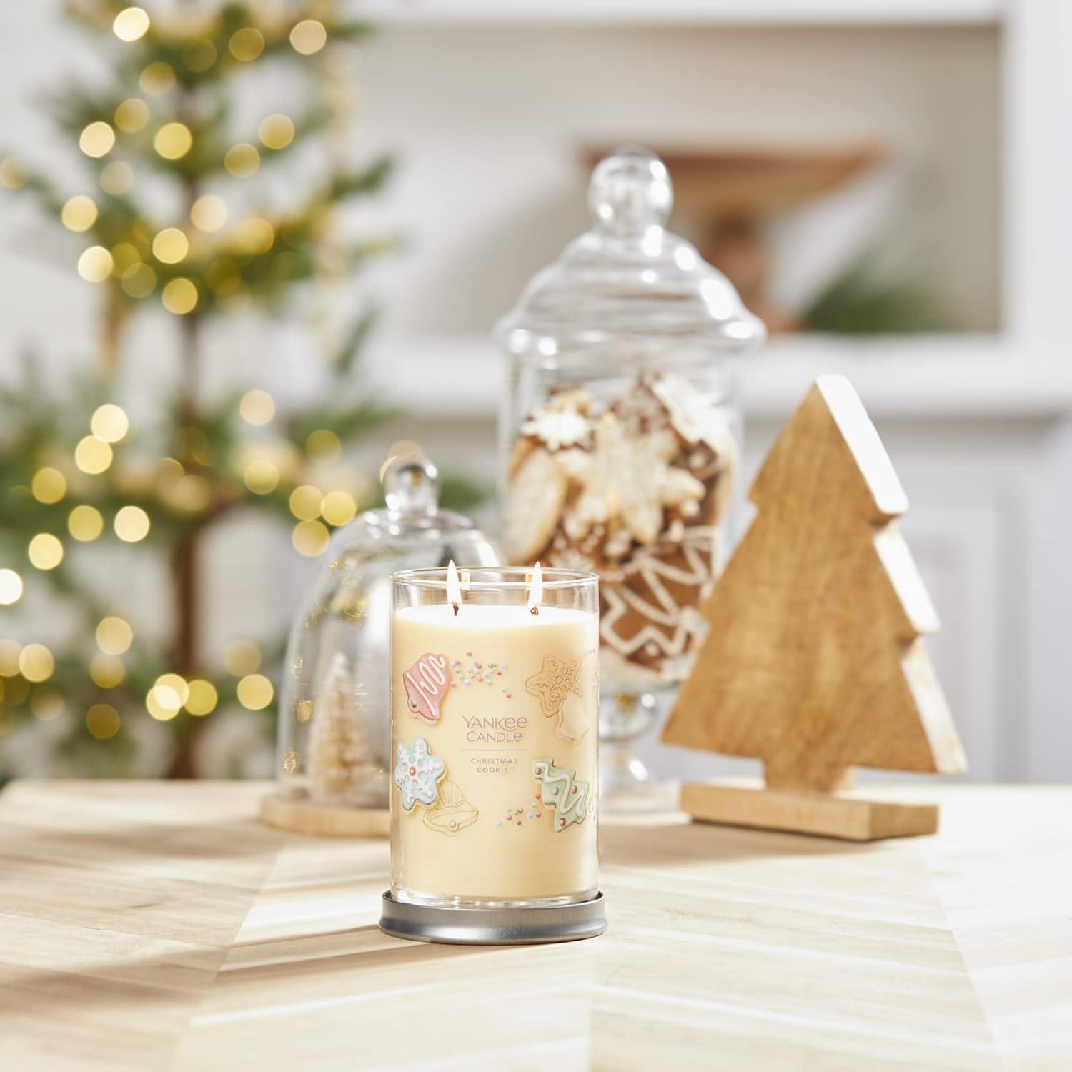 Ivory Christmas Cookie Scented Soy Tumbler Candle