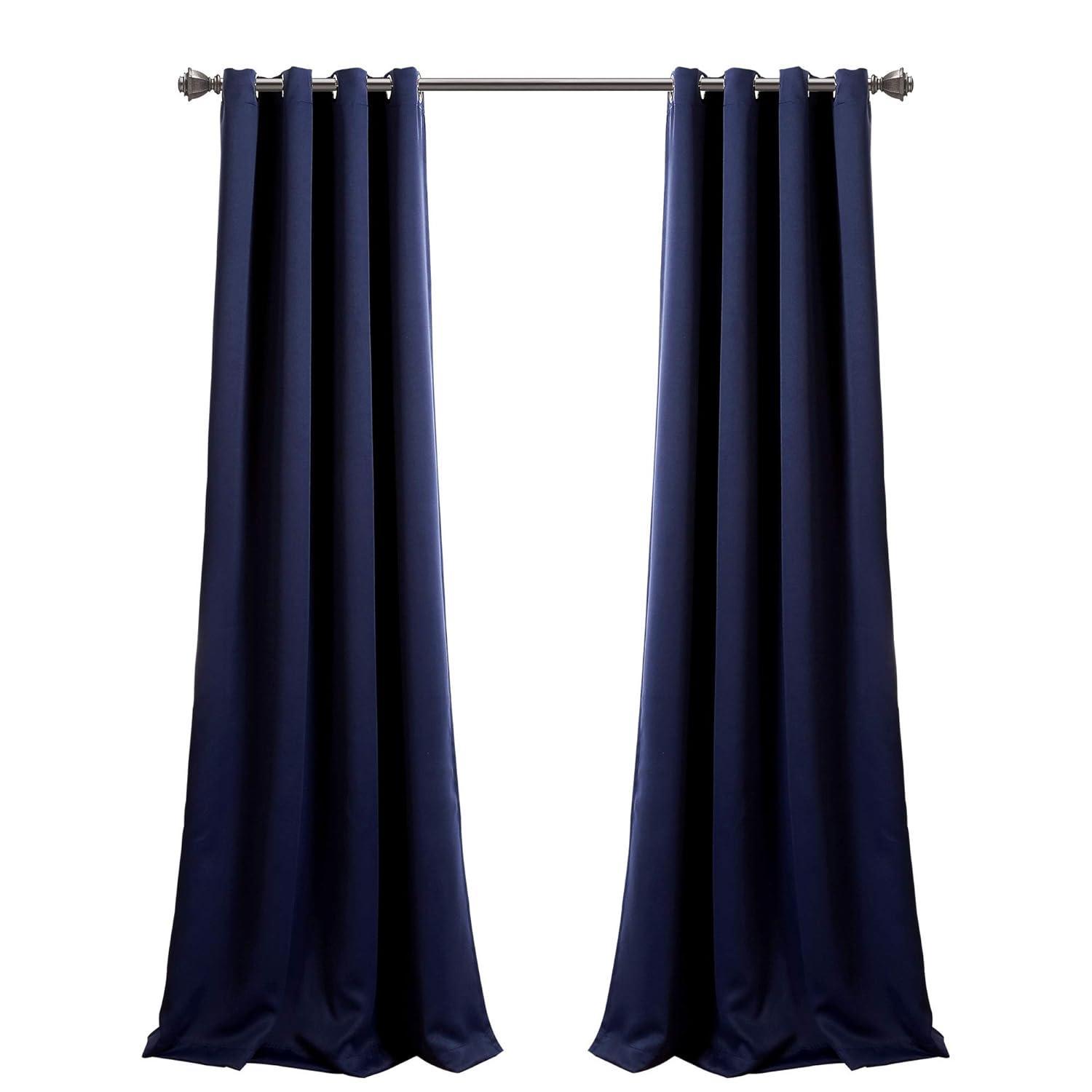 Torre & Tagus Insulated Polyester Blackout Curtain Pair (Set of 2)