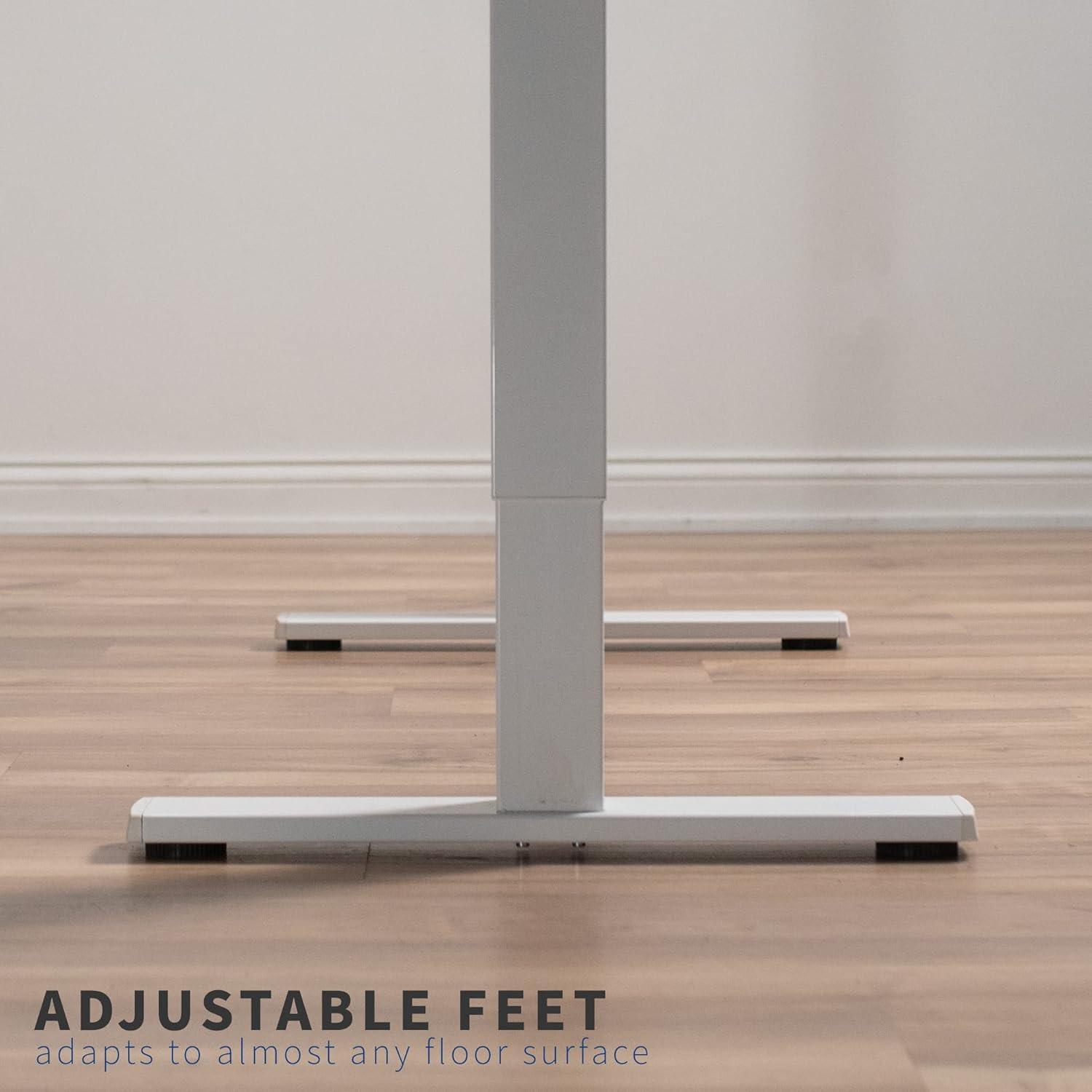 Electric Single Motor Desk Frame (Top Not Included)
