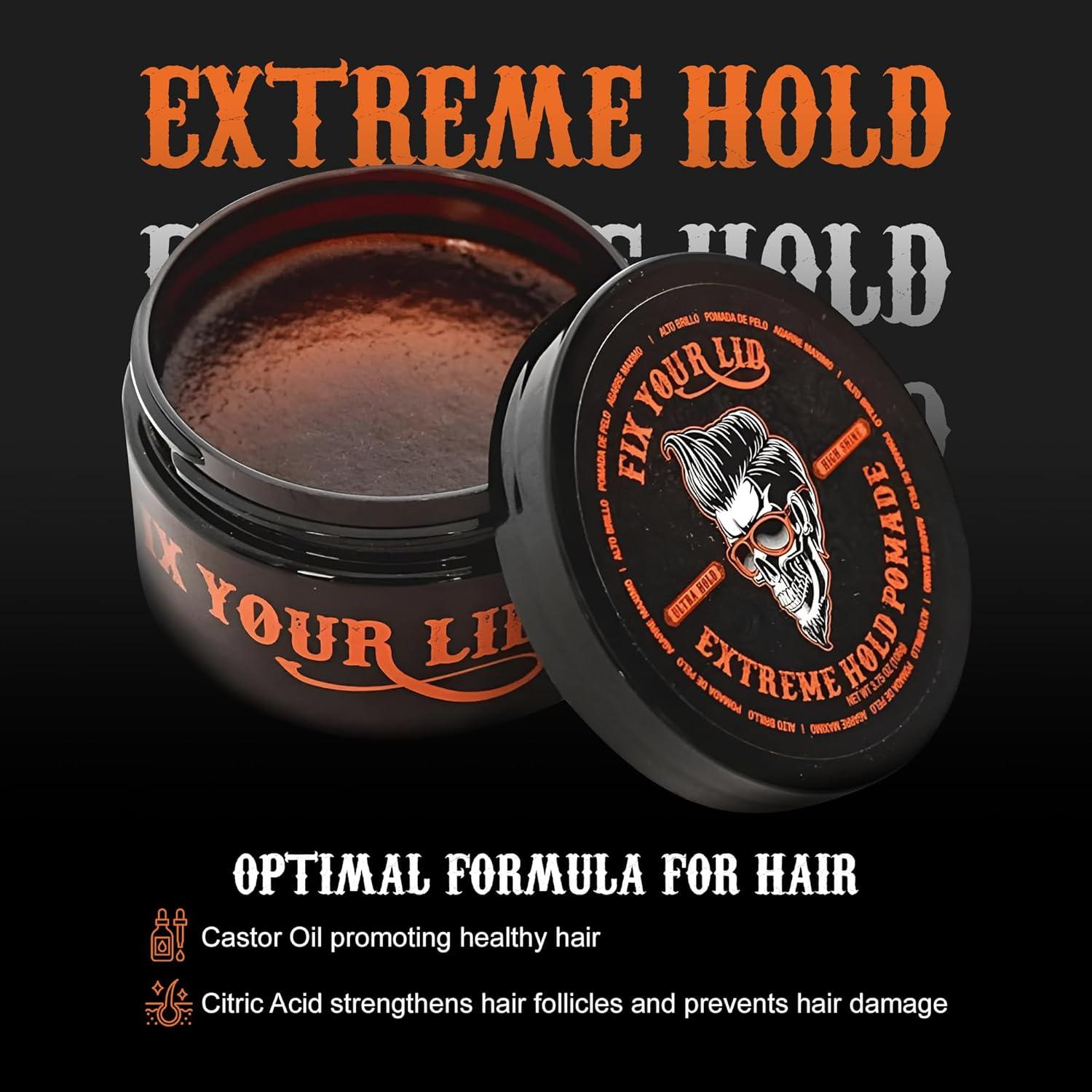 Fix Your Lid Extreme Hold Pomade 3.75oz